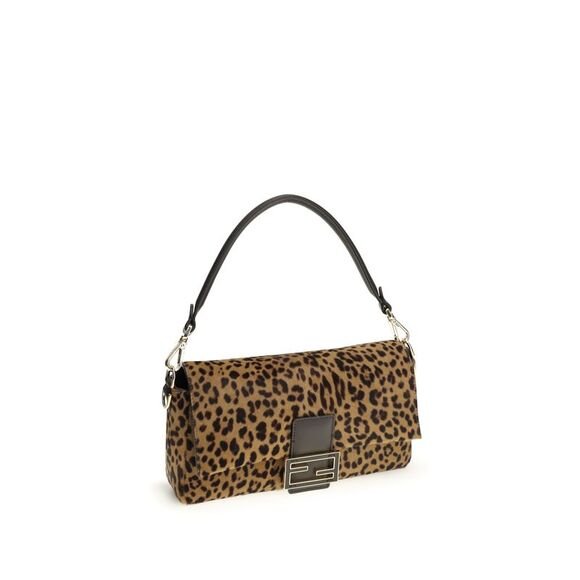 Fendi Women Printed Pony Effect Shoulder Bag - Picture 2 of 4